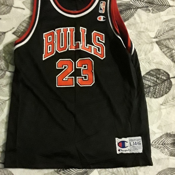 champion michael jordan bulls jersey